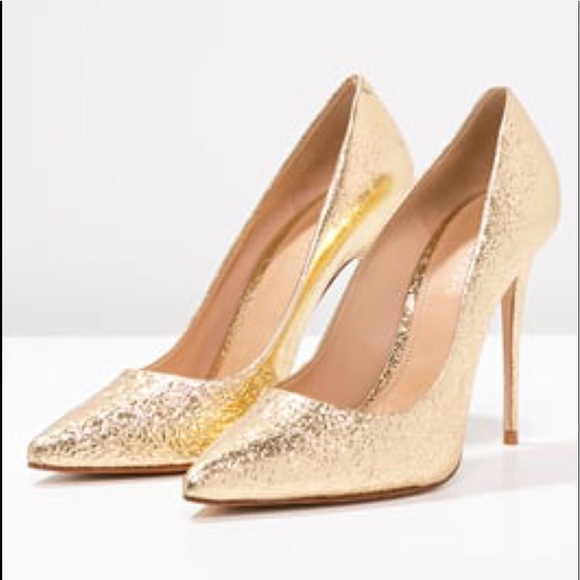 Cosmoparis Shoes - Cosmoparis Golden Heels